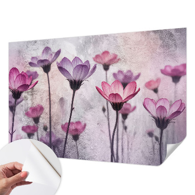 Fototapet 3D autoadeziv cu motiv floral elegant