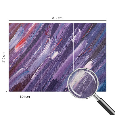Fototapet autoadeziv pentru dormitor Flori delicate