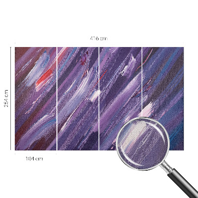 Fototapet autoadeziv pentru dormitor Flori delicate