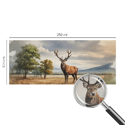 Fototapet autoadeziv pentru living Flori sălbatice