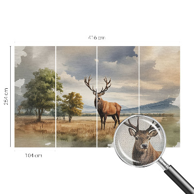 Fototapet autoadeziv pentru living Flori sălbatice