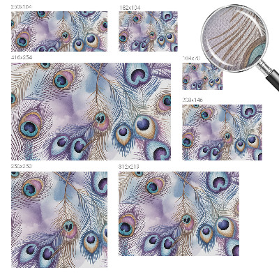 Tapet autocolant perete Frunze delicate