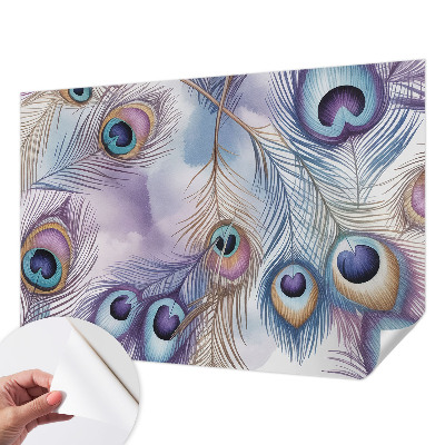 Tapet autocolant perete Frunze delicate