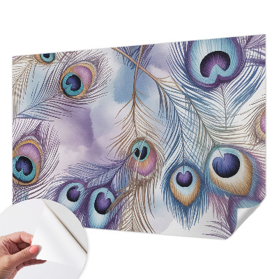 Tapet autocolant perete Frunze delicate