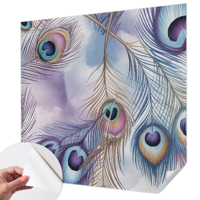 Tapet autocolant perete Frunze delicate
