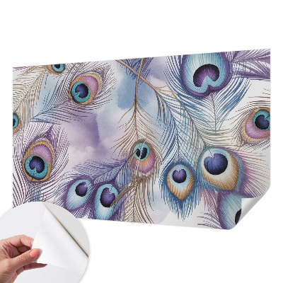Tapet autocolant perete Frunze delicate