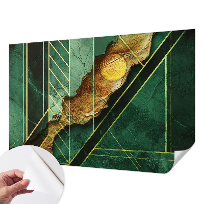 Fototapet 3D în design cu tematică naturală elegantă