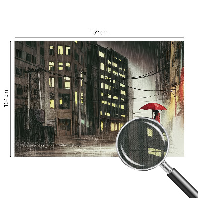Fototapet 3d pentru living Păsări și crini