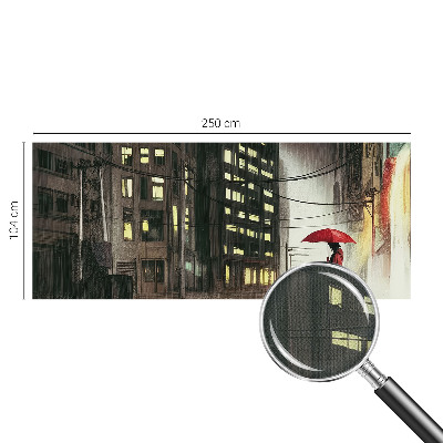 Fototapet 3d pentru living Păsări și crini