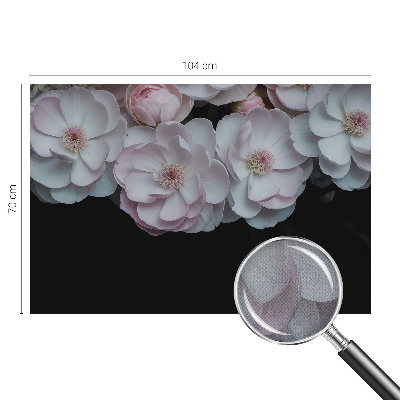 Fototapet autoadeziv pentru living Flori rustice