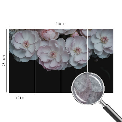 Fototapet autoadeziv pentru living Flori rustice