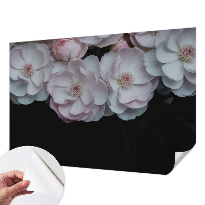Fototapet autoadeziv pentru living Flori rustice