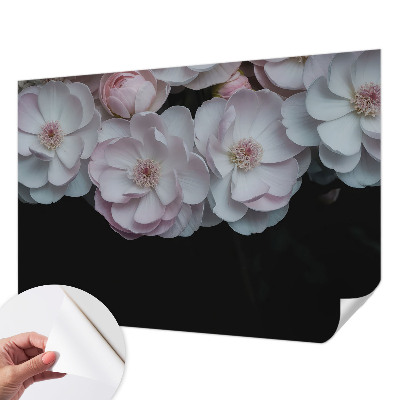 Fototapet autoadeziv pentru living Flori rustice