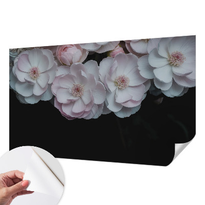 Fototapet autoadeziv pentru living Flori rustice