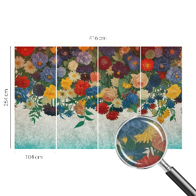 Fototapet 3D pentru living cu design de macara elegantă