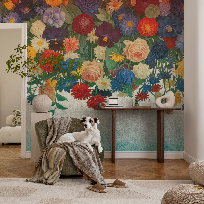 Fototapet 3D pentru living cu design de macara elegantă