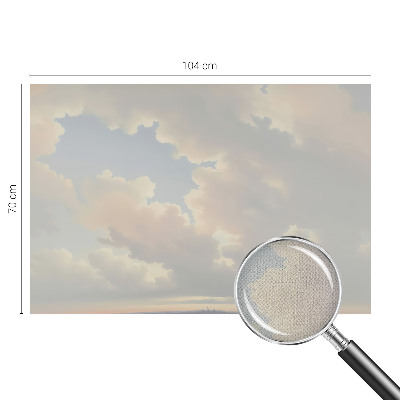Fototapet 3D pentru dormitor cu un peisaj liniștit