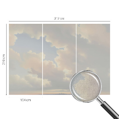 Fototapet 3D pentru dormitor cu un peisaj liniștit