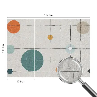 Tapet autocolant perete Conexiune abstractă