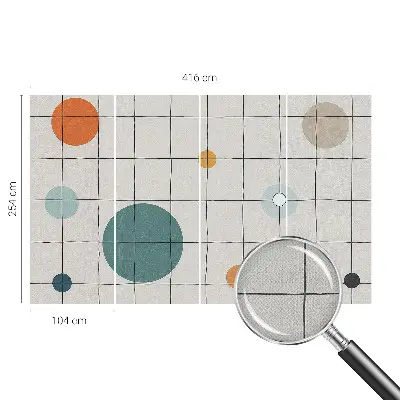 Tapet autocolant perete Conexiune abstractă