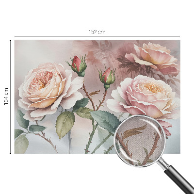 Fototapet 3D pentru living cu model de dungi ondulate