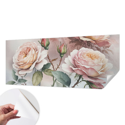 Fototapet 3D pentru living cu model de dungi ondulate
