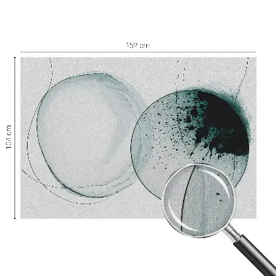 Fototapet autoadeziv pentru dormitor Abstracție colorată