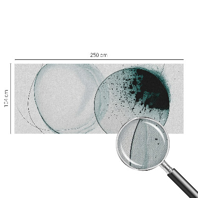 Fototapet autoadeziv pentru dormitor cu design abstract colorat