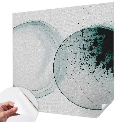 Fototapet autoadeziv pentru dormitor Abstracție colorată
