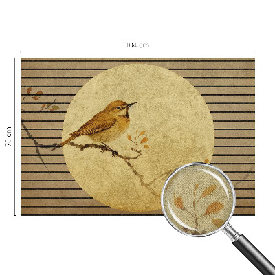 Fototapet 3D pentru dormitor cu figuri delicate