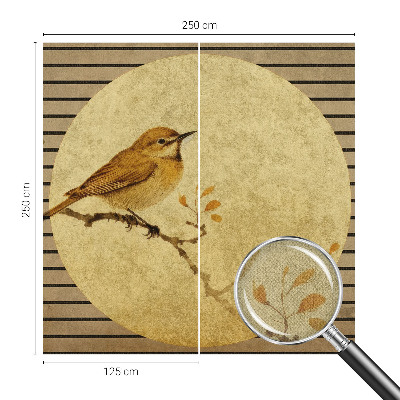 Fototapet 3D pentru dormitor cu figuri delicate