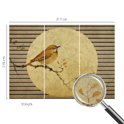 Fototapet 3D pentru dormitor cu figuri delicate