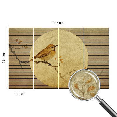 Fototapet 3D pentru dormitor cu figuri delicate