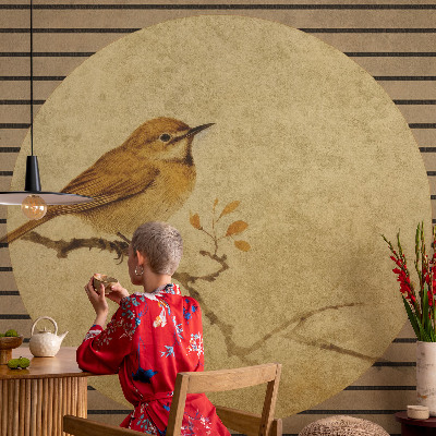 Fototapet 3D pentru dormitor cu figuri delicate