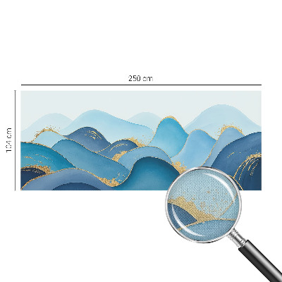 Fototapet autoadeziv pentru camera copiilor cu forme geometrice