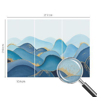 Fototapet autoadeziv pentru camera copiilor cu forme geometrice