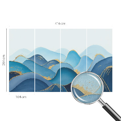 Fototapet autoadeziv pentru camera copiilor cu forme geometrice