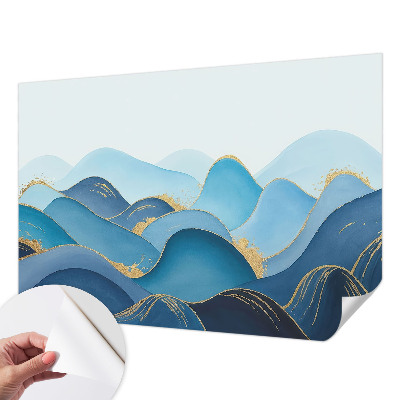 Fototapet autoadeziv pentru camera copiilor cu forme geometrice