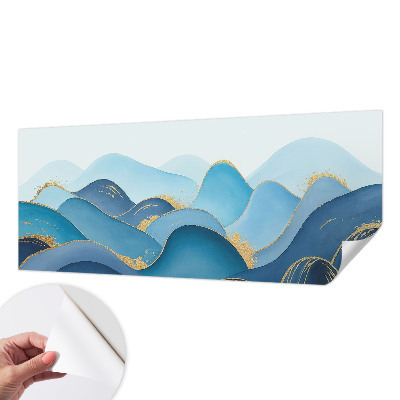 Fototapet autoadeziv pentru camera copiilor cu forme geometrice