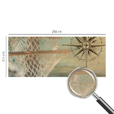 Fototapet autocolant cu design reprezentând macarale într-o compoziție armonioasă