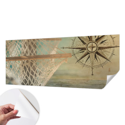 Fototapet autocolant cu design reprezentând macarale într-o compoziție armonioasă