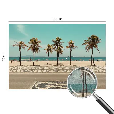 Fototapet 3d pentru living Siluete florale
