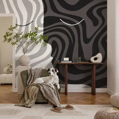 Fototapet autoadeziv pentru living Flamingi roz