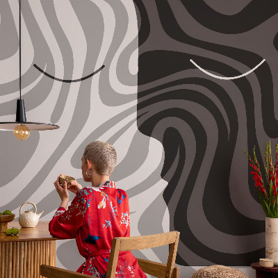 Fototapet autoadeziv pentru living cu flamingi roz