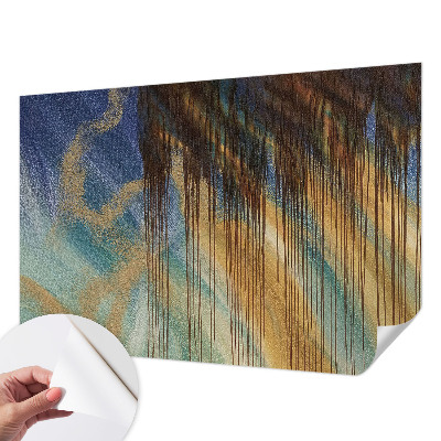 Fototapet 3D autoadeziv cu motiv de flori tropicale