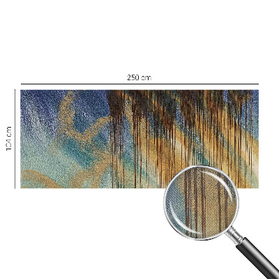 Fototapet 3D autoadeziv cu motiv de flori tropicale
