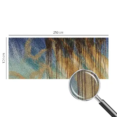 Fototapet 3d autoadeziv Flori tropicale