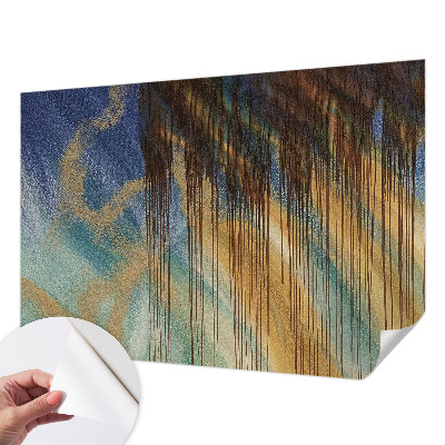 Fototapet 3D autoadeziv cu motiv de flori tropicale