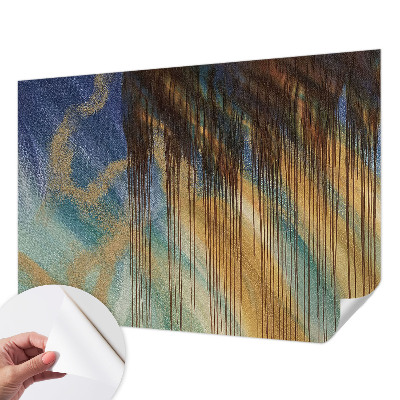 Fototapet 3D autoadeziv cu motiv de flori tropicale