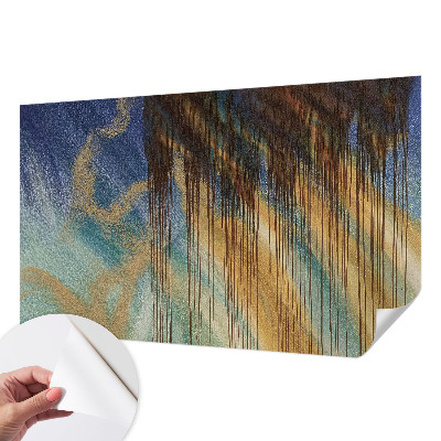 Fototapet 3D autoadeziv cu motiv de flori tropicale